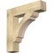 Ekena Millwork Olympic Block Rough Sawn Bracket, Douglas Fir, 6"W x 30"D x 30"H BKT06X30X30OLY05RDF - alternate 1